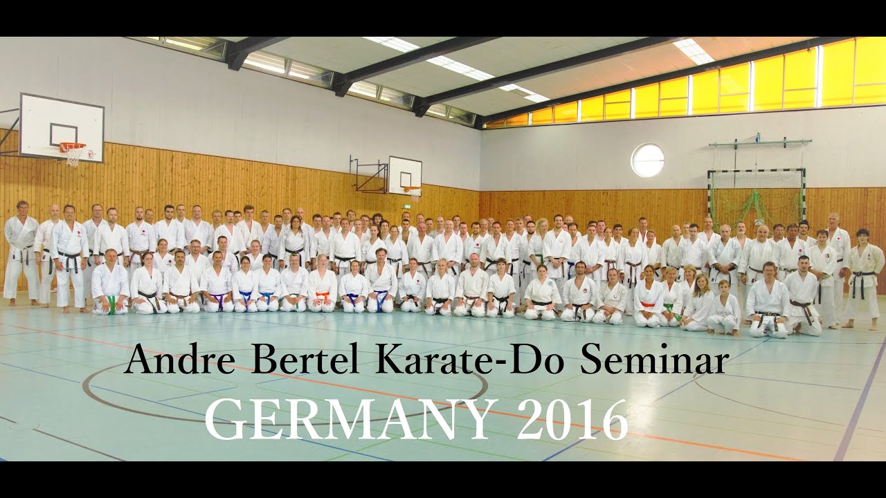 Andre Bertel Karate Seminar - Ahrensburg, Germany 2016