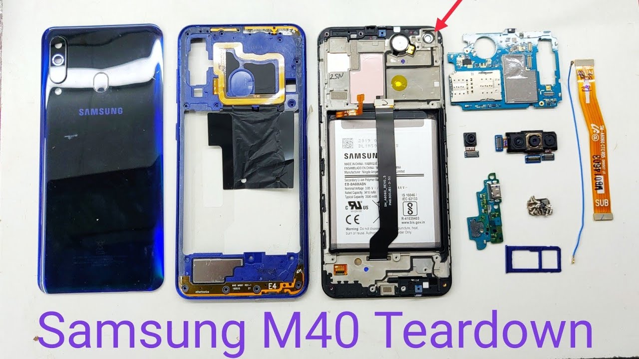 Samsung M40 Disassembly || How to Open Samsung Galaxy M40 Teardown
