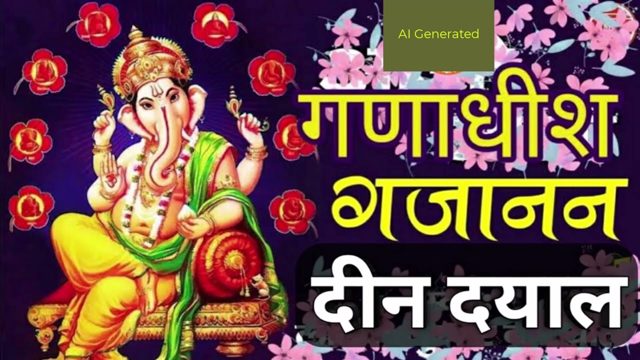गणाधीश गजानन दीनदयाल