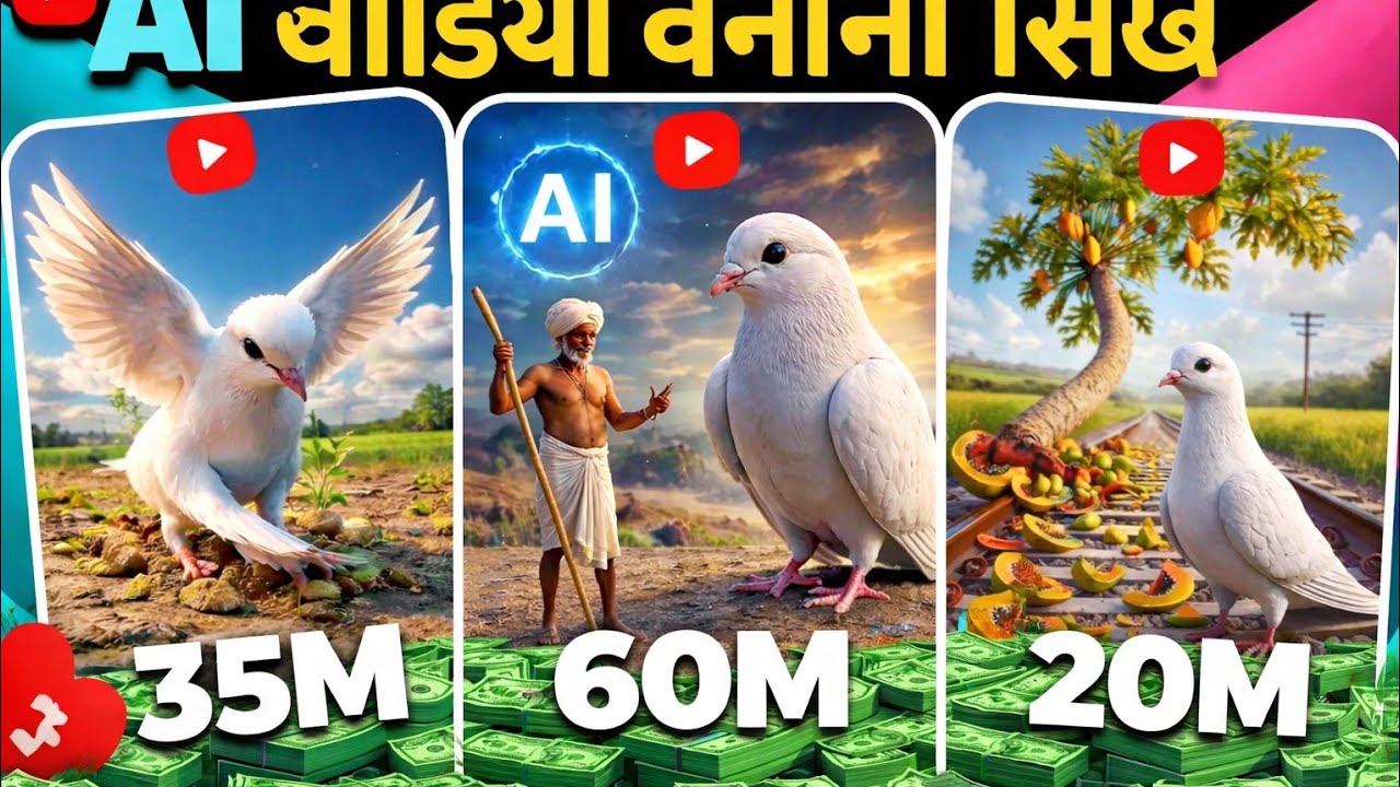 FREE AI वीडियो बनना शिखो 🤔/AI video kaise banaye #viralvideo #aivideo #cartoonvideo 