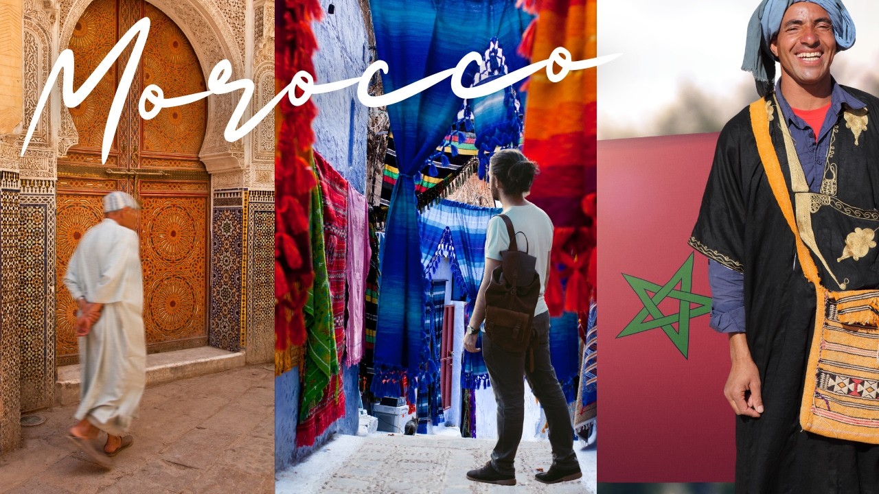 Morocco Travel Documentary | From Marrakech, Morocco to Rabat, Tangier In Cinematic 4K
