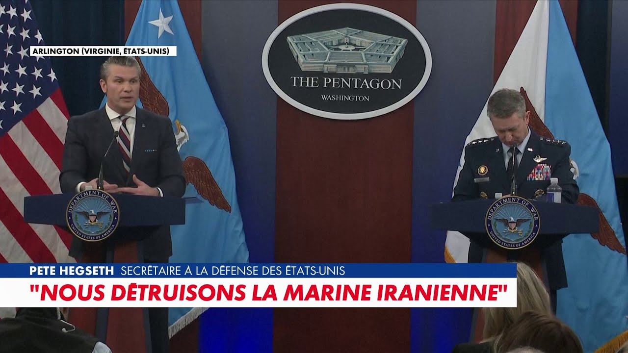Pete Hegseth : «Nous décidons du tempo, l’ennemi a perdu son équilibre»