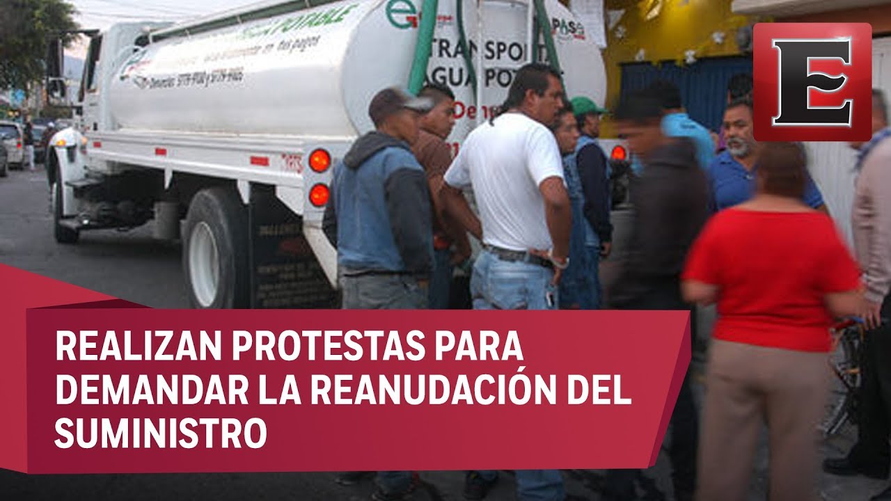 Habitantes de Ecatepec siguen sin agua potable