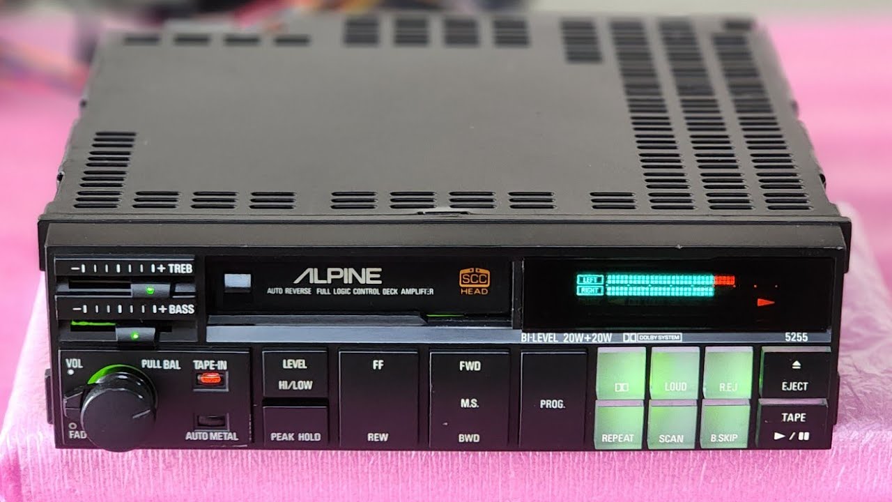 /////ALPİNE 5255 NOSTALJİ RESİTAL ESKİ SERİ VİNTAGE MADE IN TOKYO JAPAN