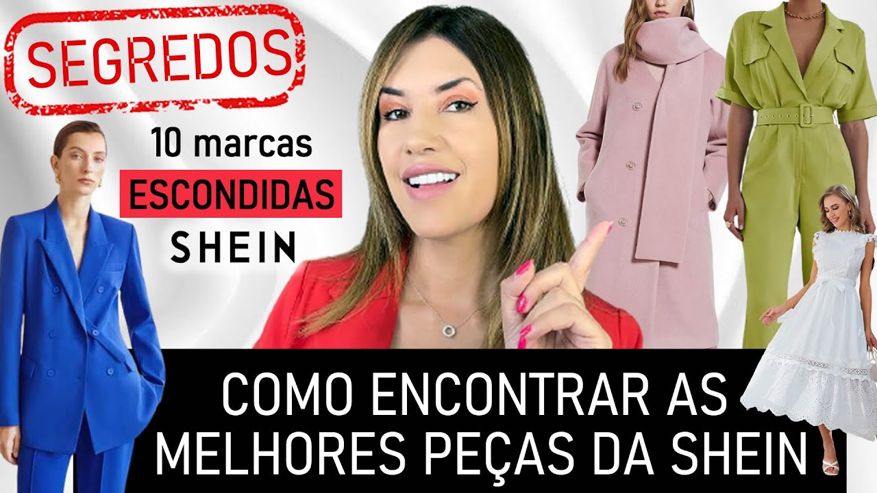 COMO ENCONTRAR AS MELHORES PEÇAS NA SHEIN 10 Marcas escondidas roupas lindas e elegantes