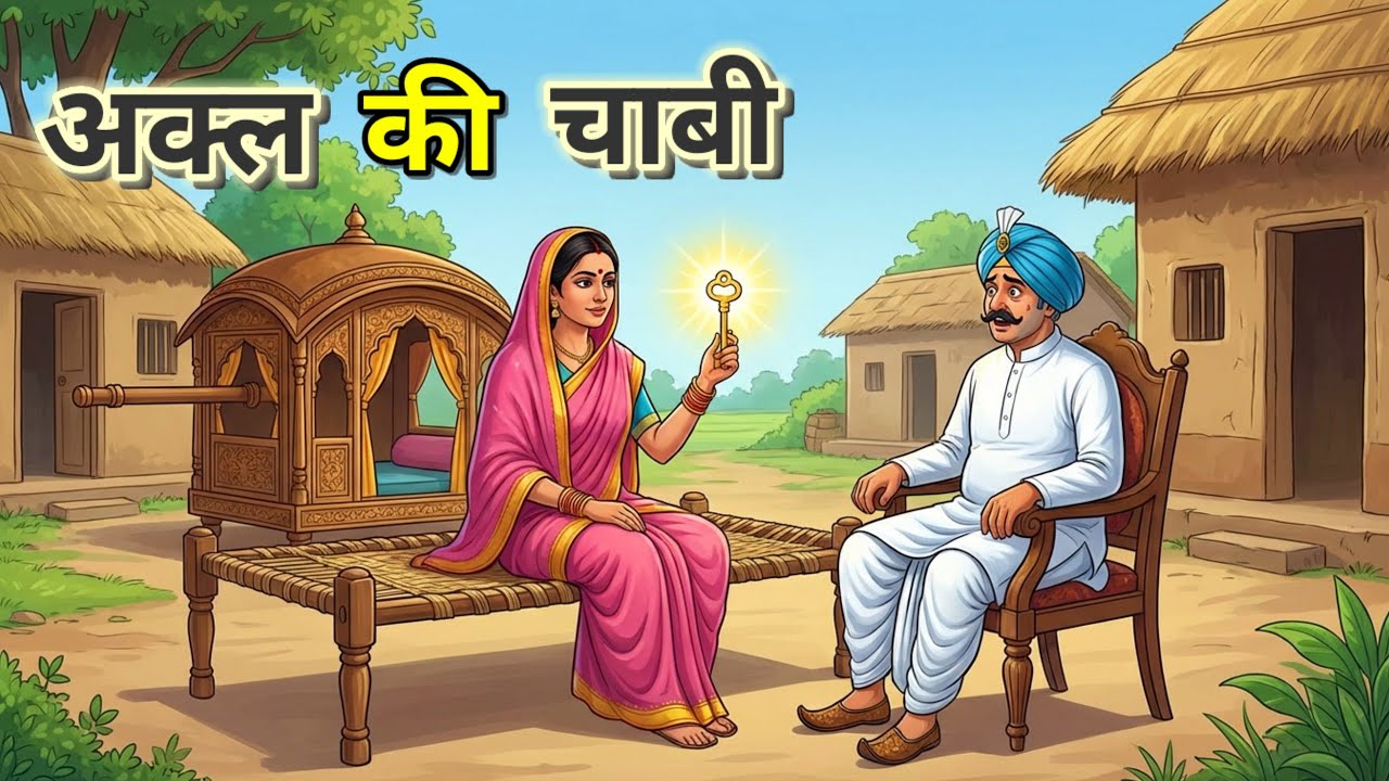 🔴 अकल की चाबी । Hindi Moral Story | kahani |bed time story | Hindi kahani story | कहानी