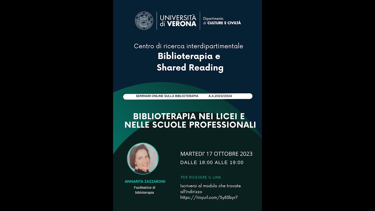 Biblioterapia nei licei e nelle scuole professionali