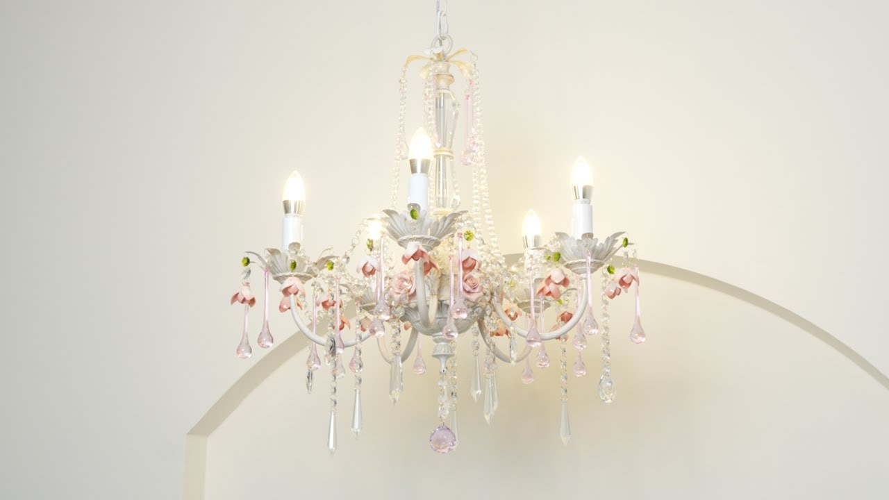 Heritage Rose Chandelier