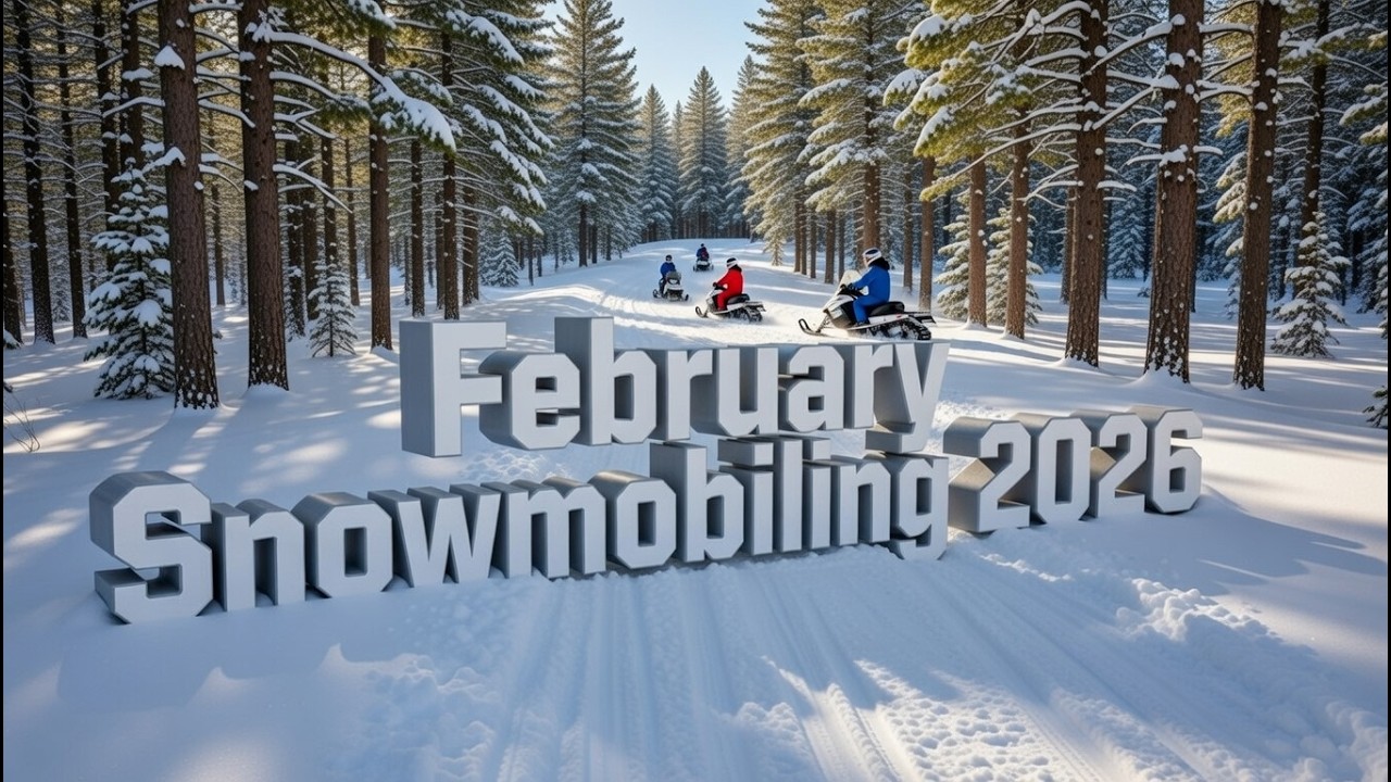 February Snowmobiling 2026