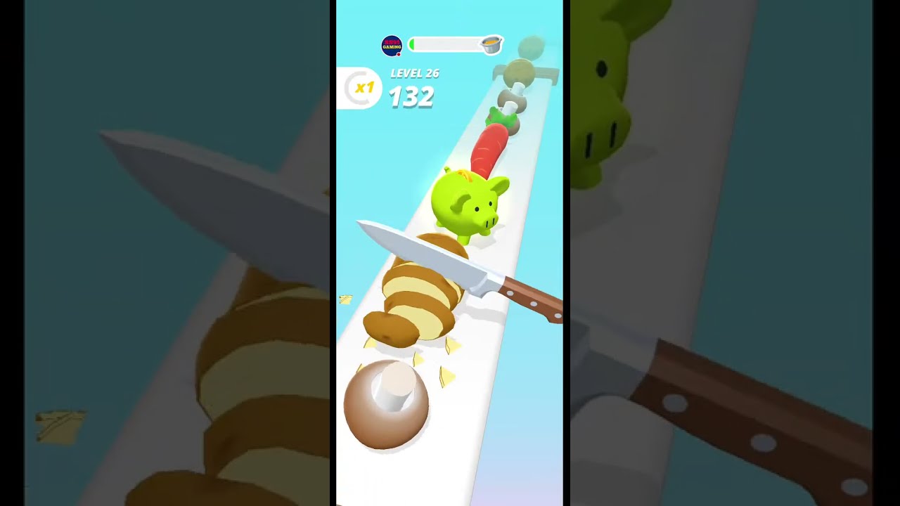 Perfect Slices Live Now 🍎🔪 Gameplay 01 #live #shortslive