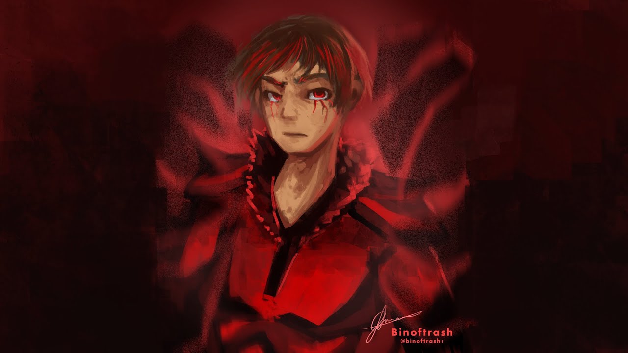 Speedpaint - Laurance Minecraft Diaries: Shadowknight Fanart