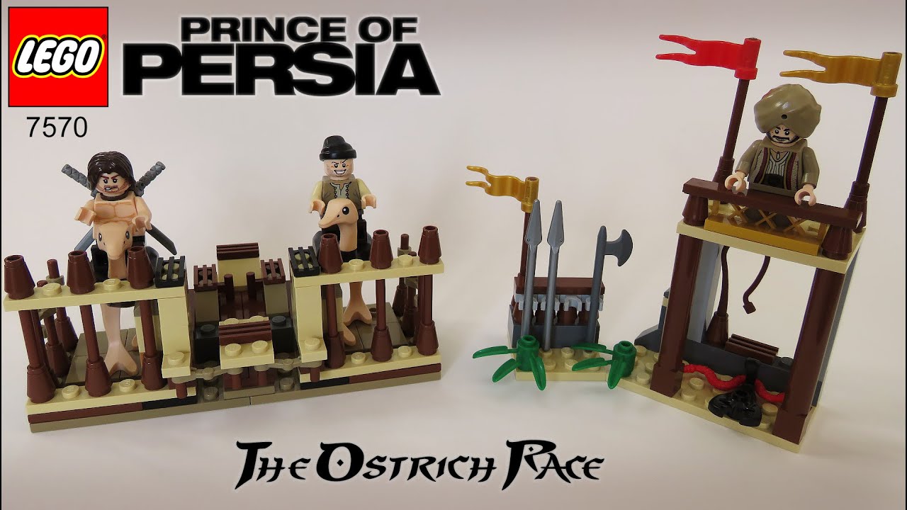 LEGO PRINCE OF PERSIA - The Ostrich Race (Set 7570 Speed Building Instructions)