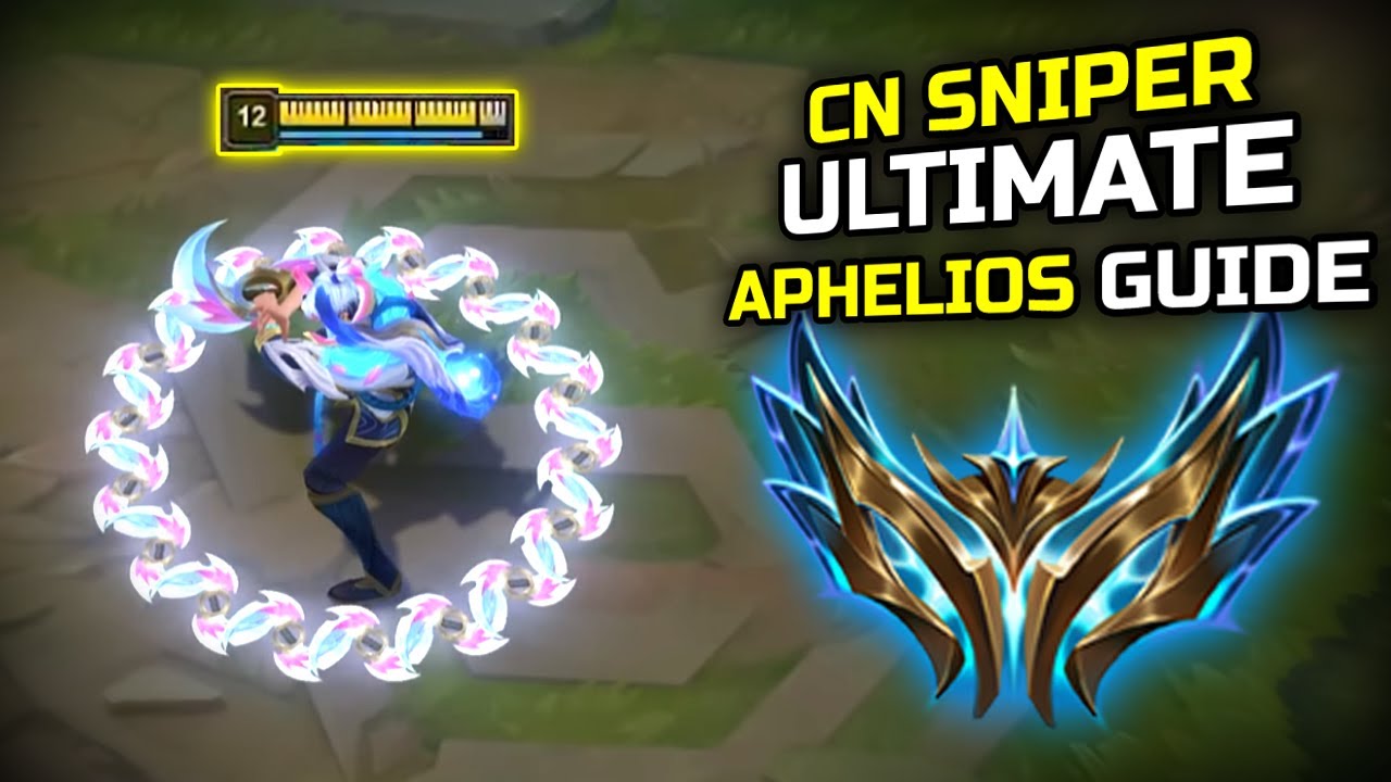 Why Aphelios Allways in TOP 3 ADC Pick For Challenger ? ULTIMATE APHELIOS GUIDE / CN SNIPER