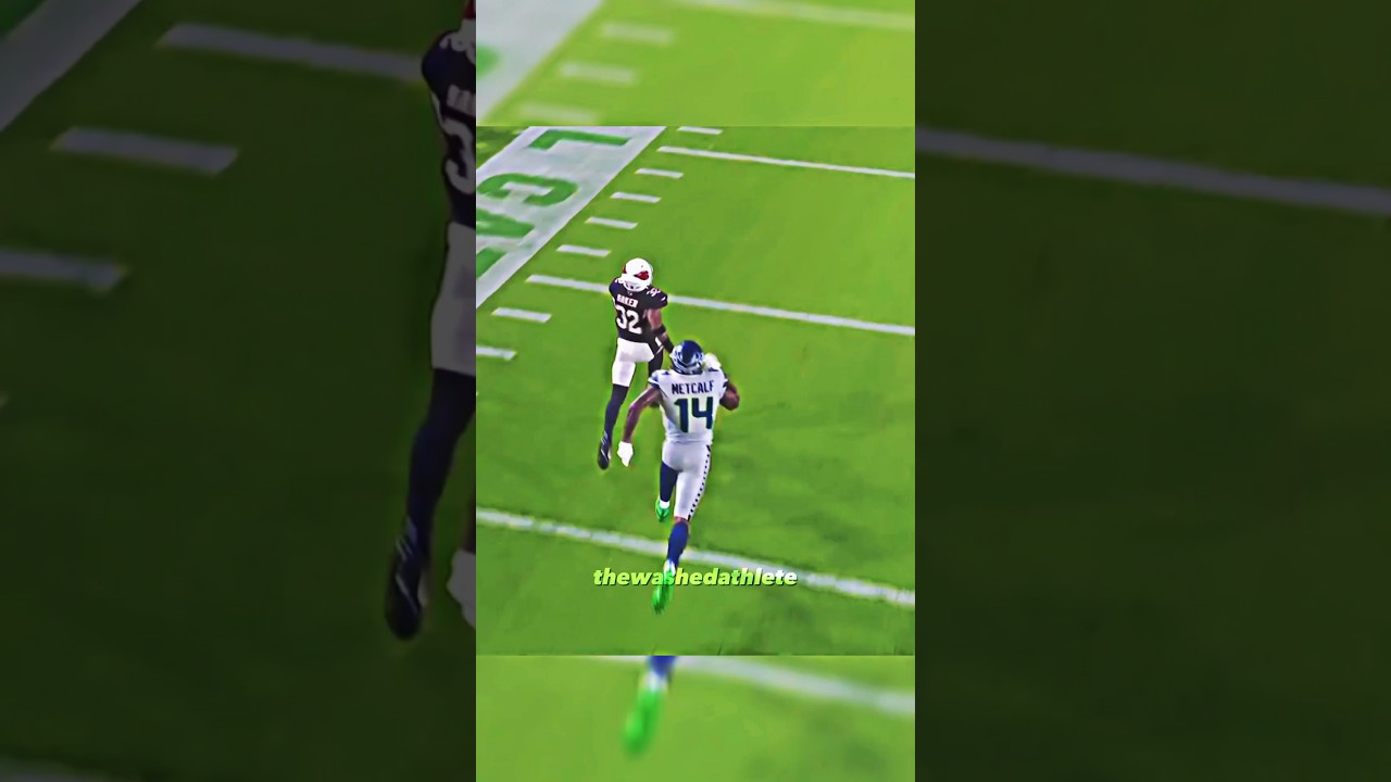DK Metcalf CHASED DOWN Budda Baker 😱💨 