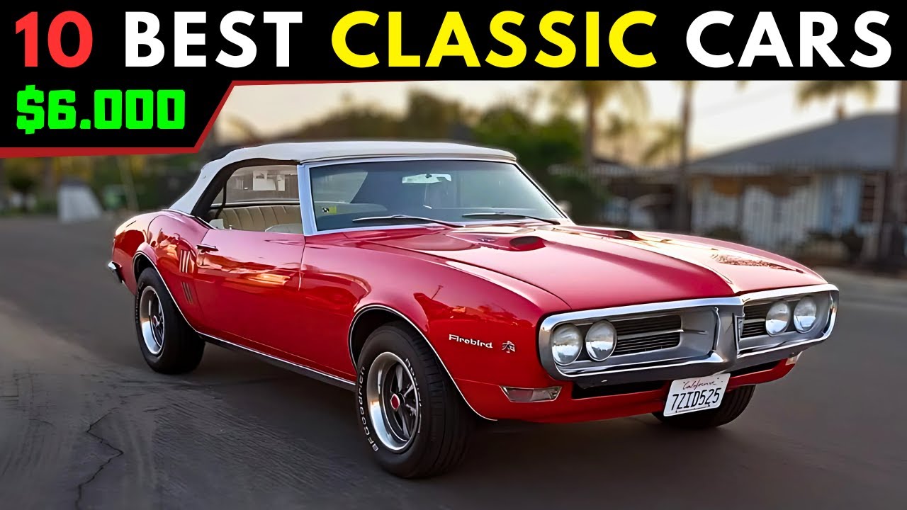 Original Owner Finds: 10 Classic Cars for Sale Starting at Just $6,000