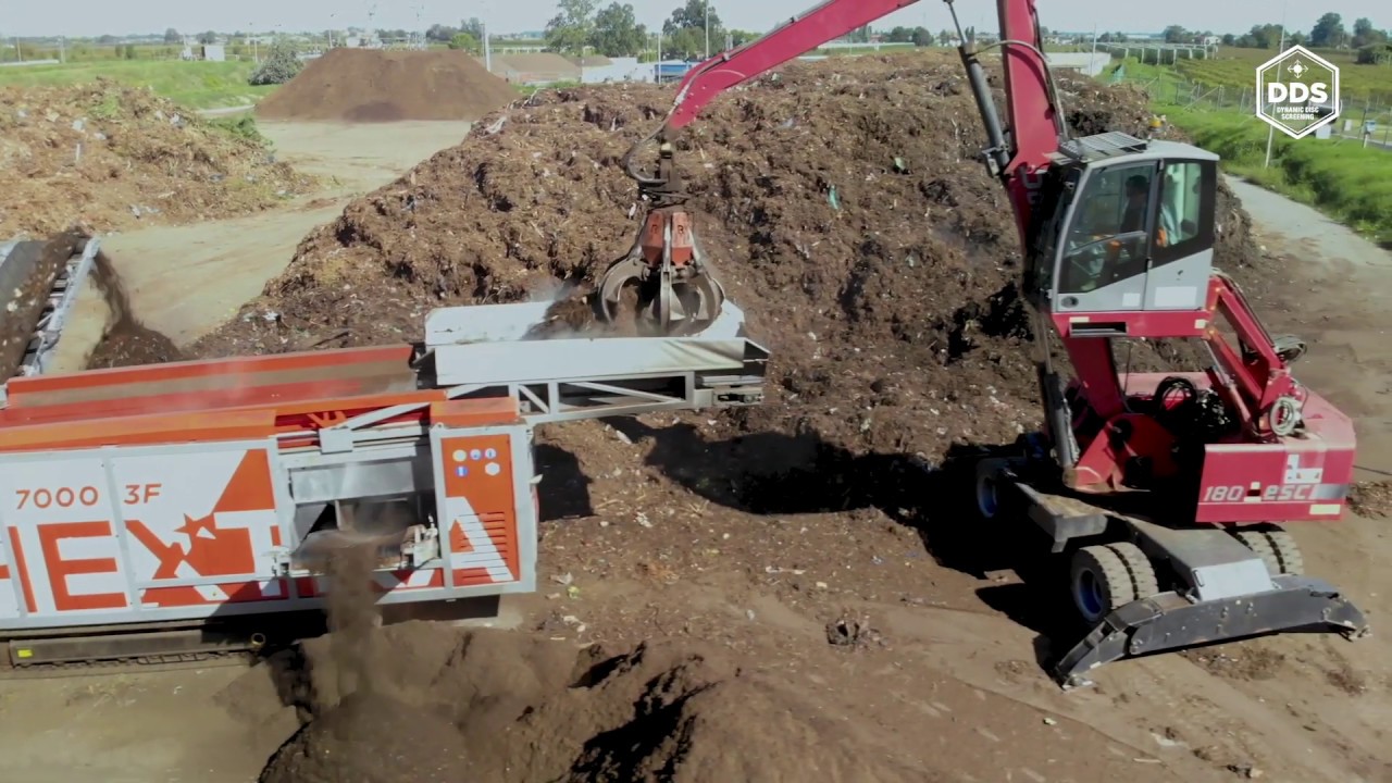 Ecostar disc screeen HEXTRA screening Biologic Waste