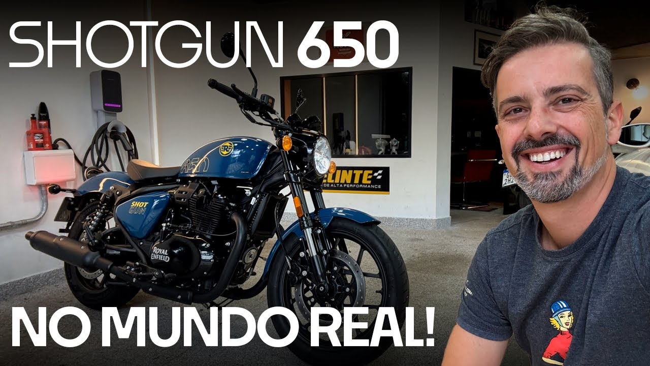 Shotgun 650, uma ROADSTER ACESSÍVEL da Royal Enfield! #InRealLife