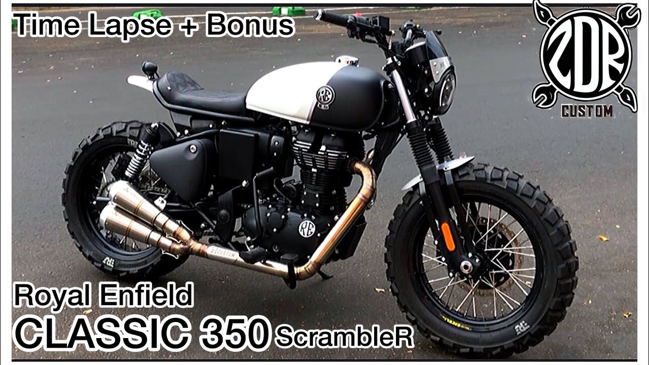 Classic 350cc Full Process - SCRAMBLER Style - Premiación -Royal Enfiel GDL