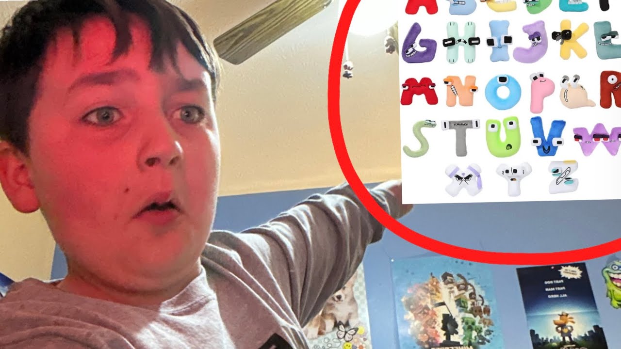 My Toys - Ep 3 : Alphabet Lore Plushies