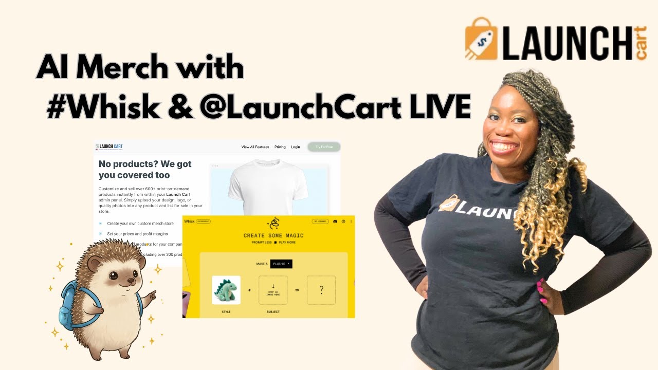 Pip's Merchandise Demo: A Collaboration with #Whisk & @GoogleLabs on @LaunchCart