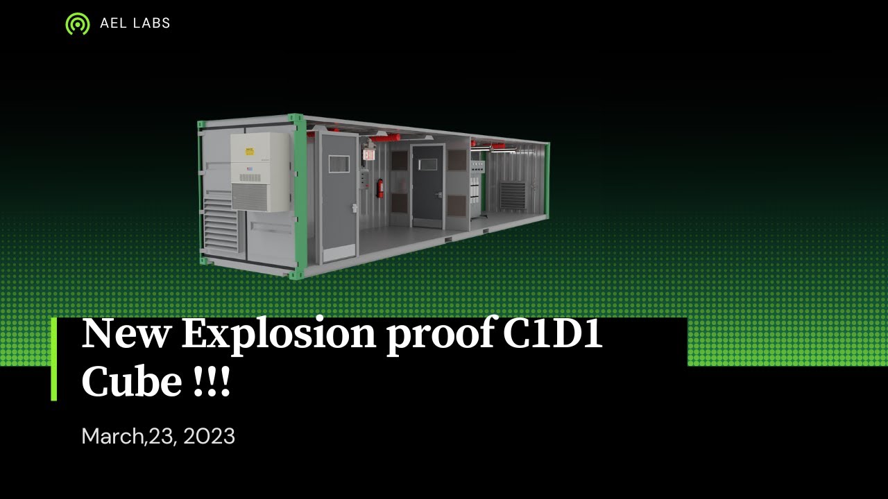 Explosion proof lab in a container ??!!