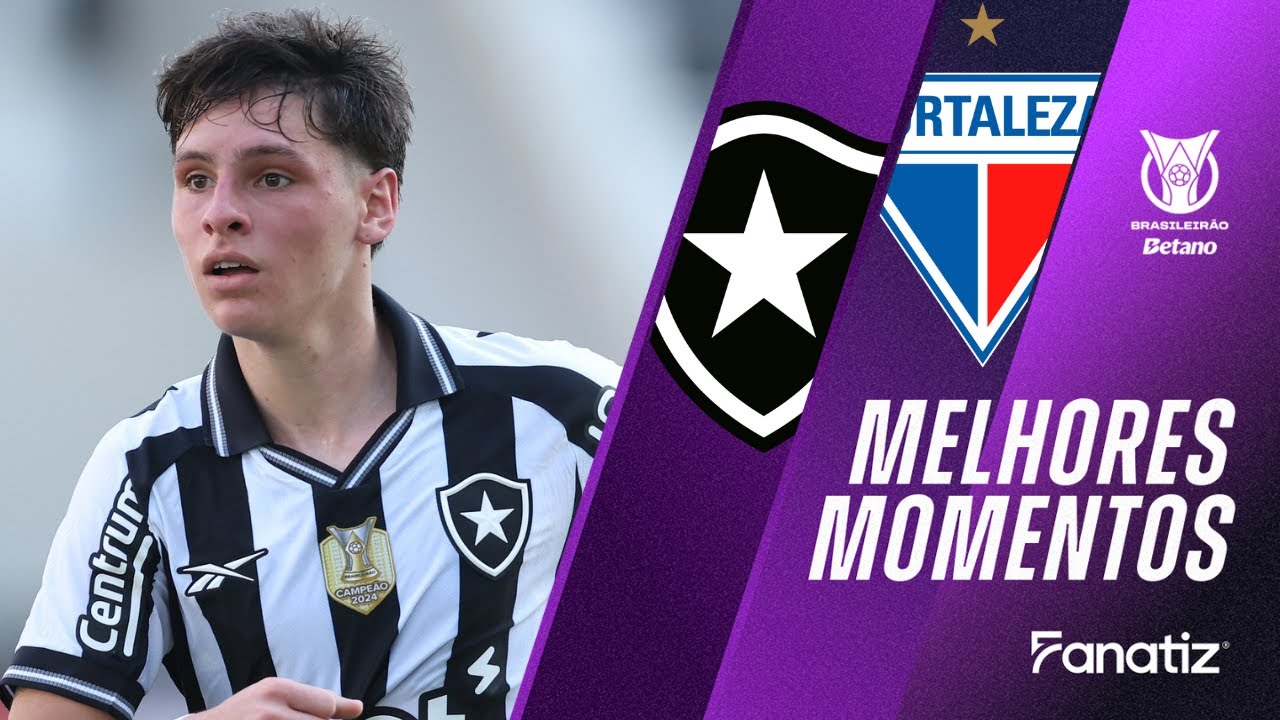 Botafogo 4x2 Fortaleza | Melhores Momentos | #Brasileirão2025