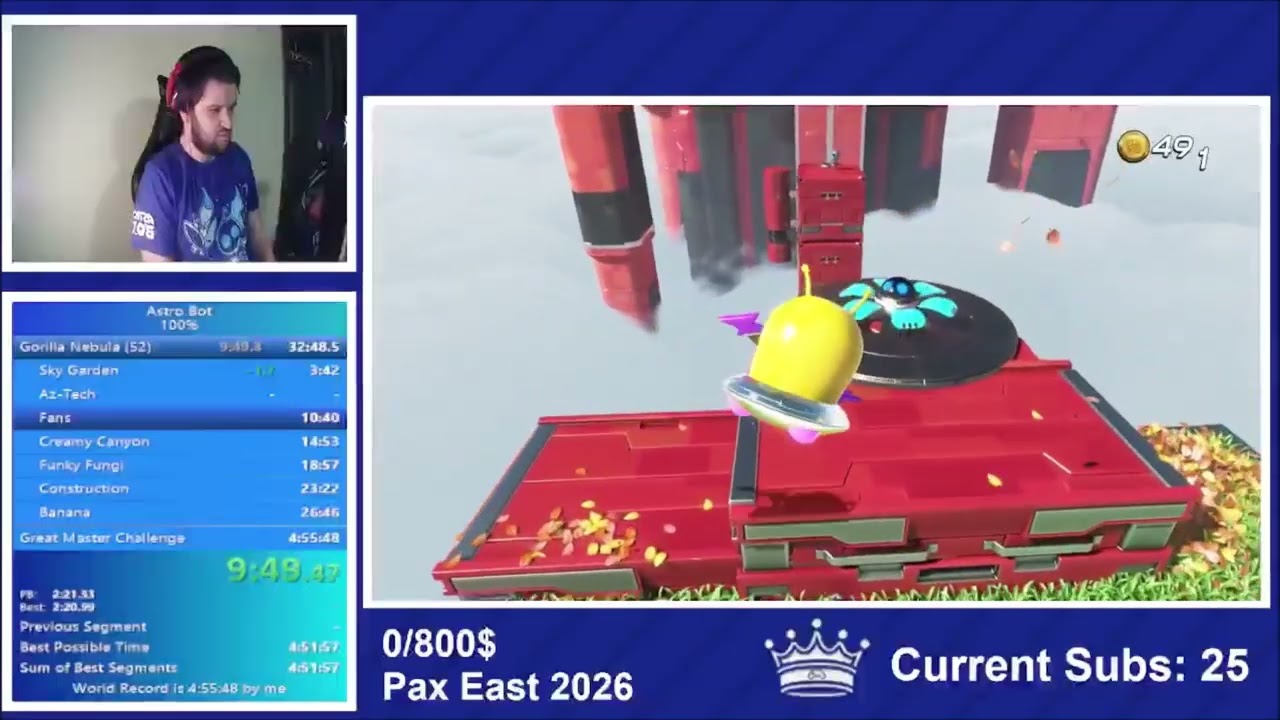 Astro Bot - 100% in 4:52:43! (Former World Record)