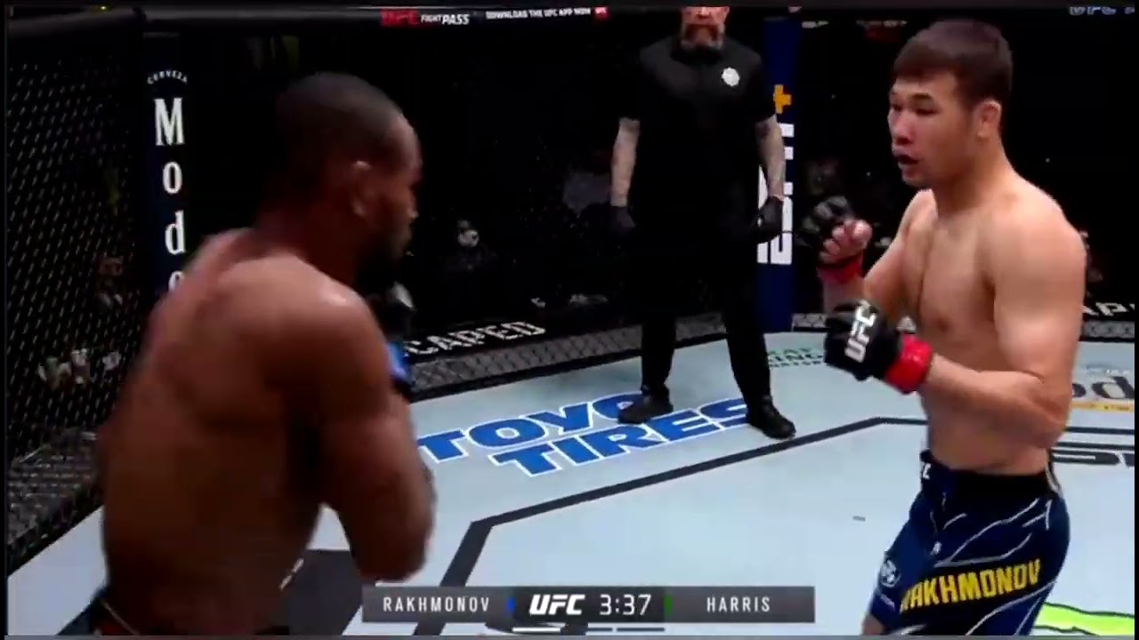 UFC Vegas47 Полный бой:Шавкат Рахмонов VS Carston Harris