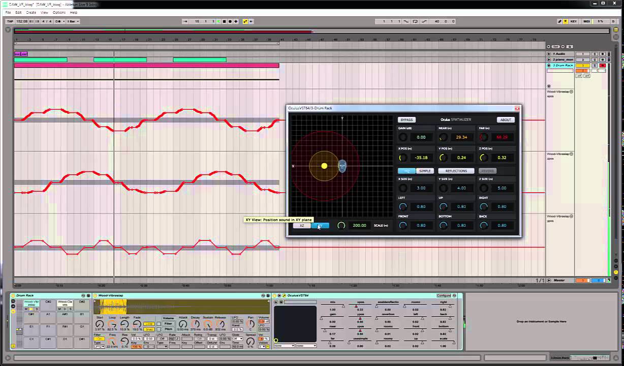Developer Blog: Oculus Spatializer Plugin Automation in Ableton Live