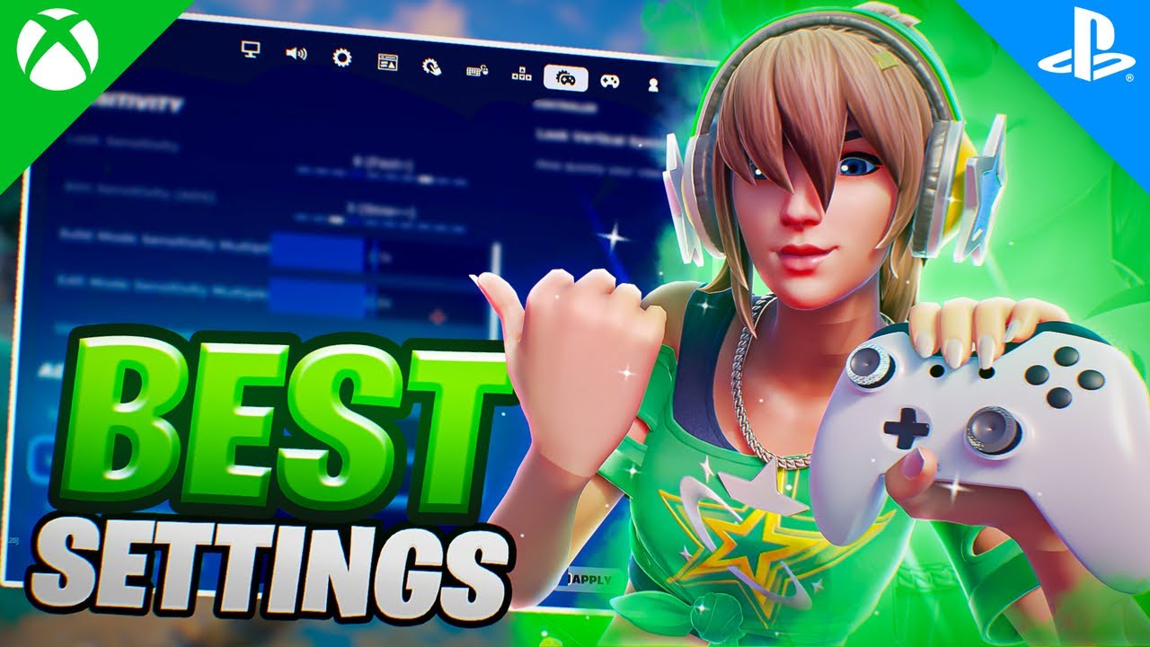 *НОВЫЕ* ЛУЧШИЕ настройки контроллера и чувствительность для Fortnite, глава 7! (XBOX/PS4/PS5/PC)