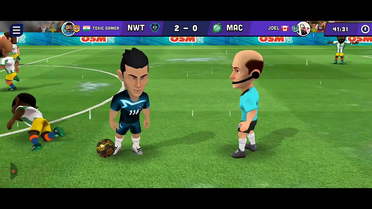Mini football match TOXIC GAMER 🔴🔴