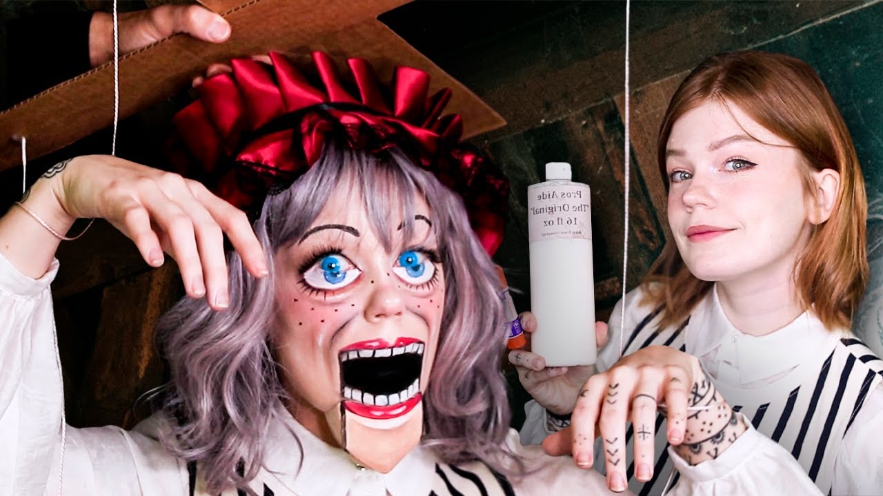Super CREEPY Puppet Transformation | Marionette Makeup