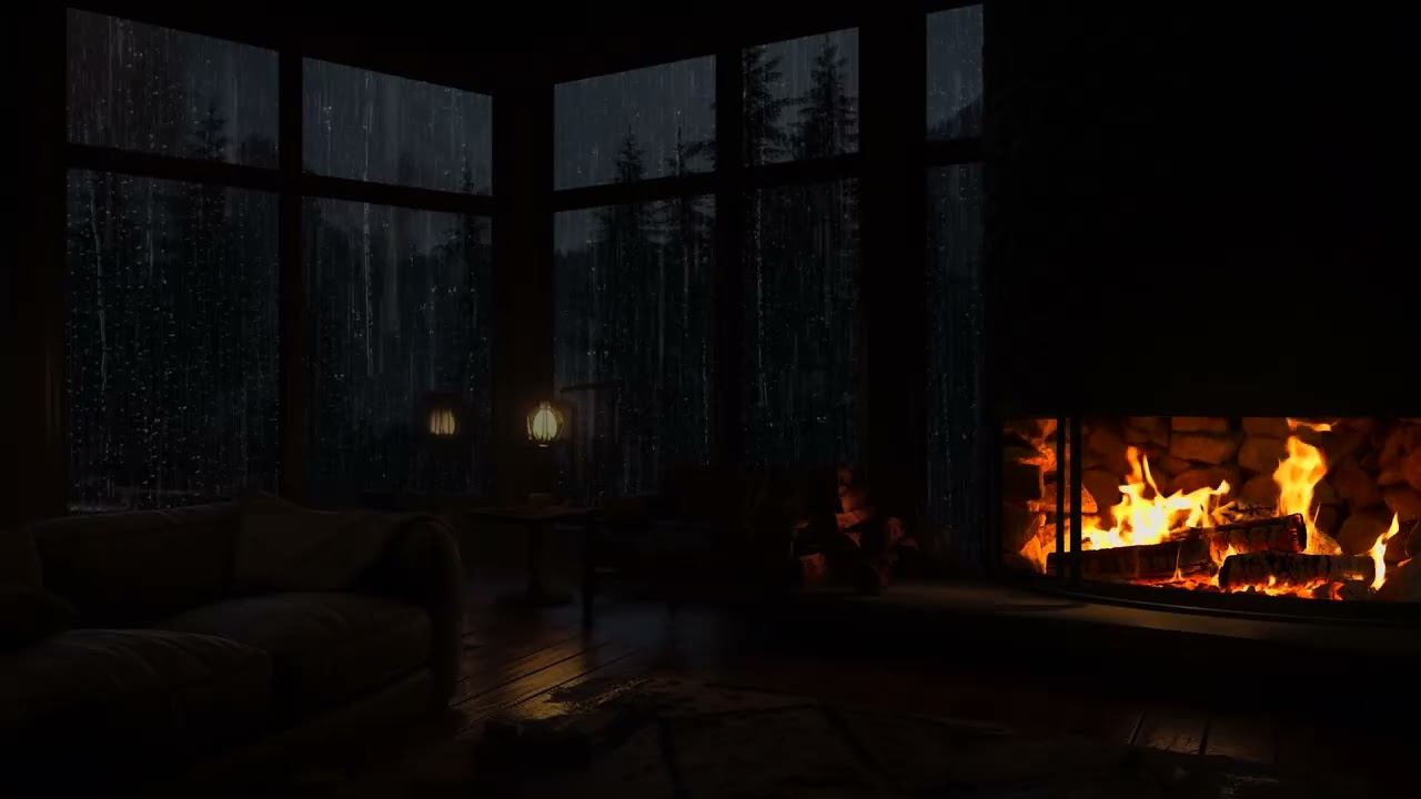 Soothing Rainstorm Sounds for Deep Sleep, Anxiety Relief and Study Focus