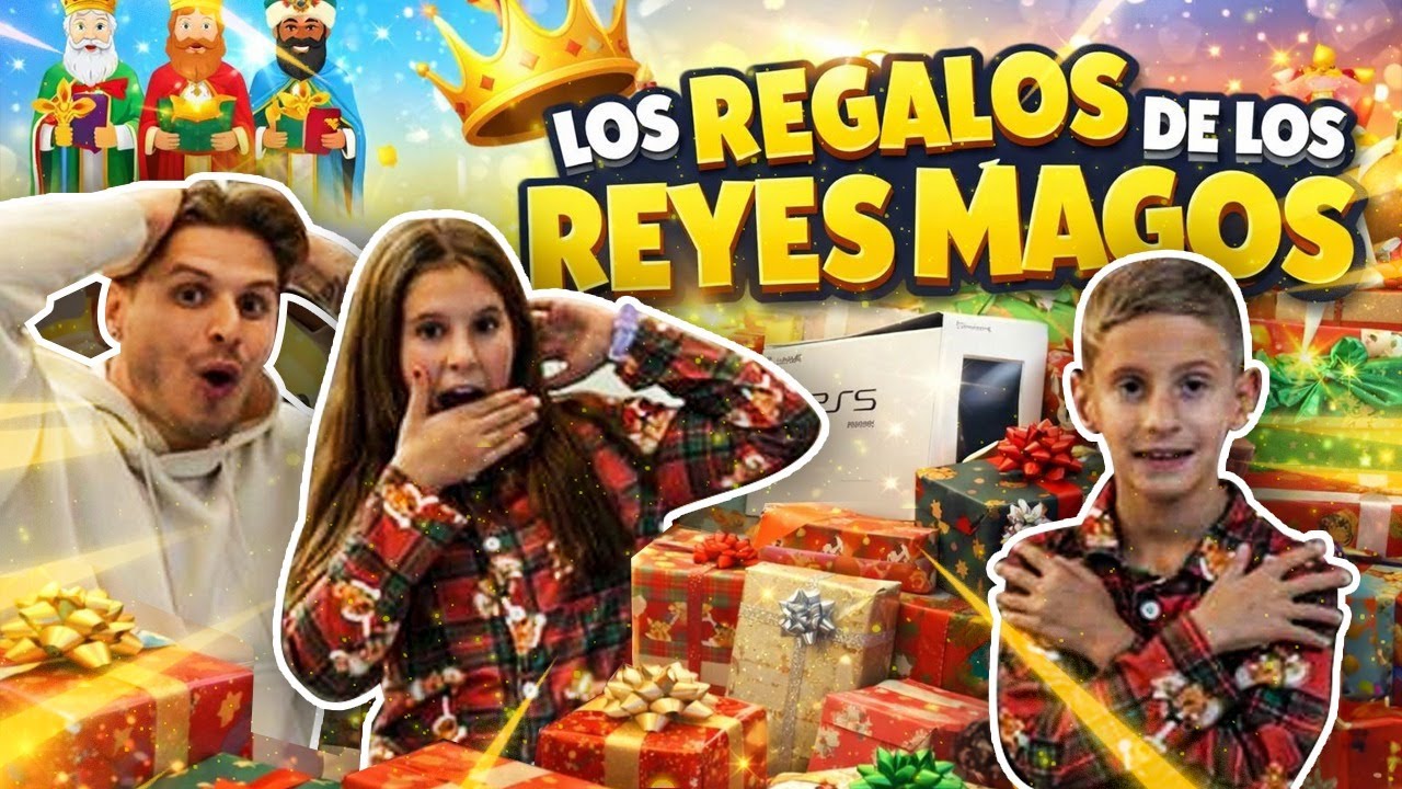 LOS REYES MAGOS NOS TRAEN REGALOS INCREIBLES!!