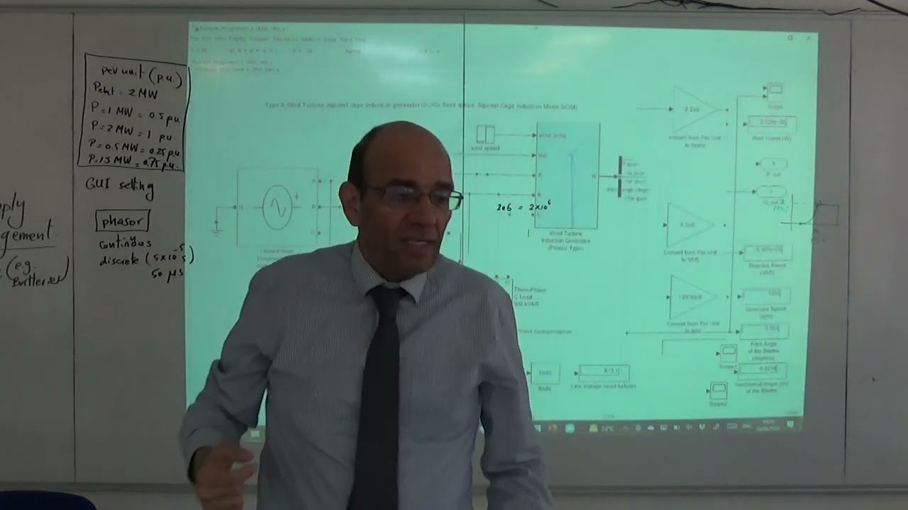 Drawing the power curve of a wind turbine using Simulink, Part 2, 23/8/2022)