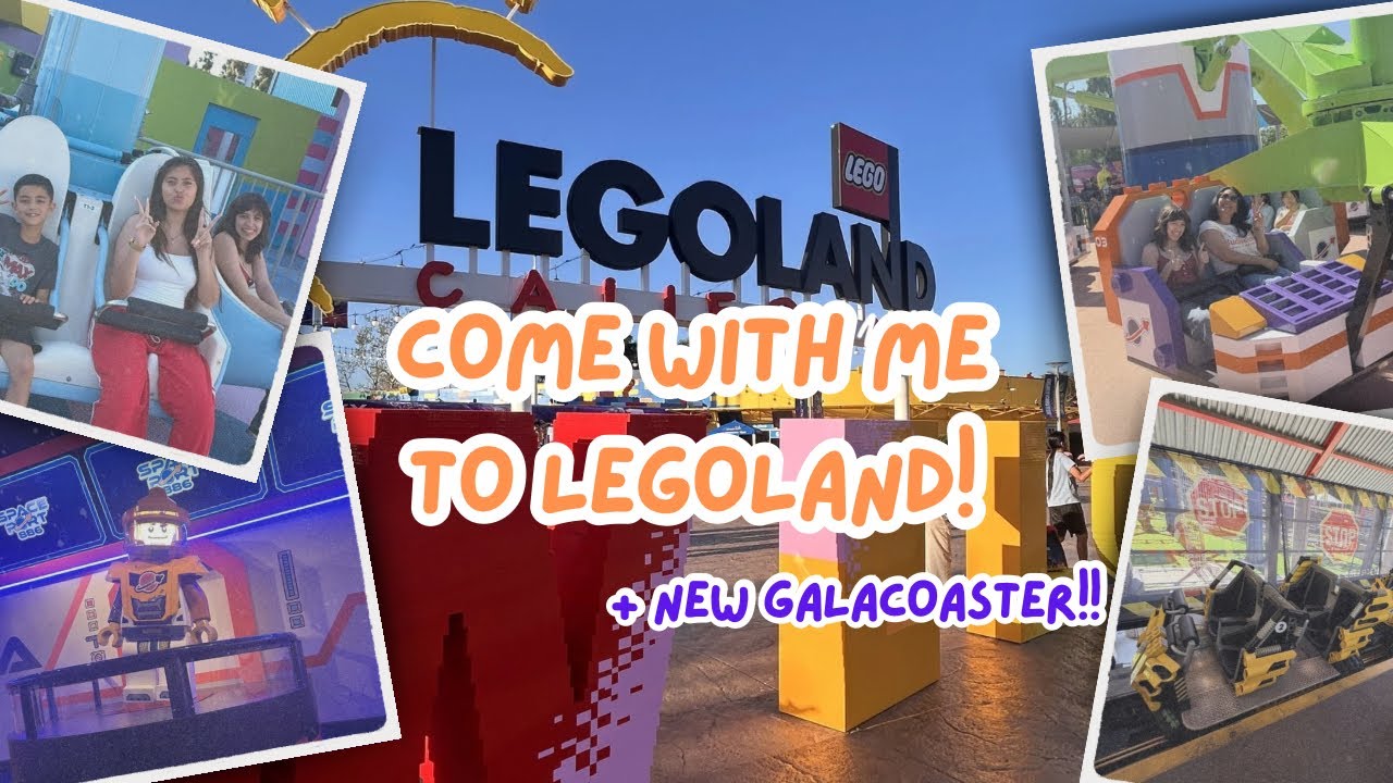 Legoland day!! + New Galactcoaster!! 🪐🛸3/8/2026 