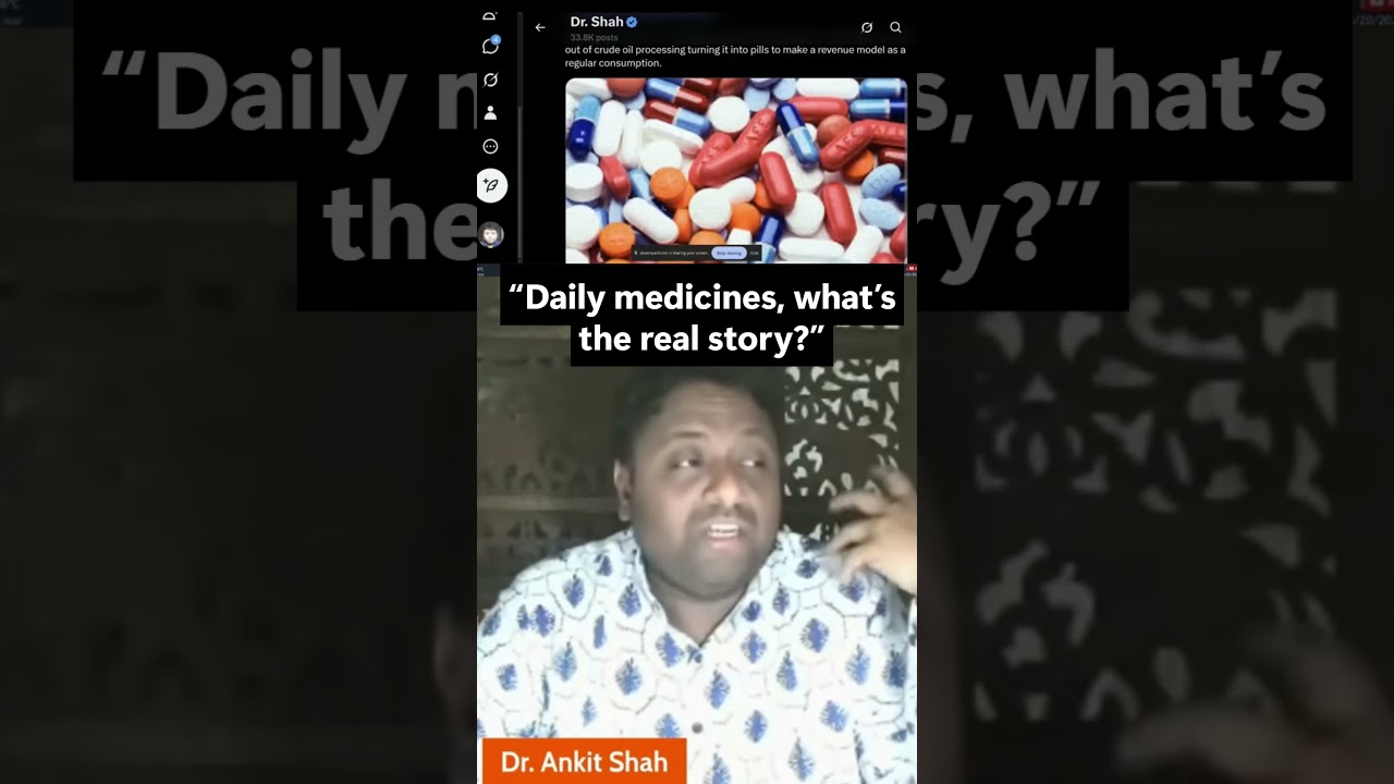 Use Petrol = Take Pills Daily? Green Revolution, Pharma & Dollar System Explained | Dr. Ankit Shah