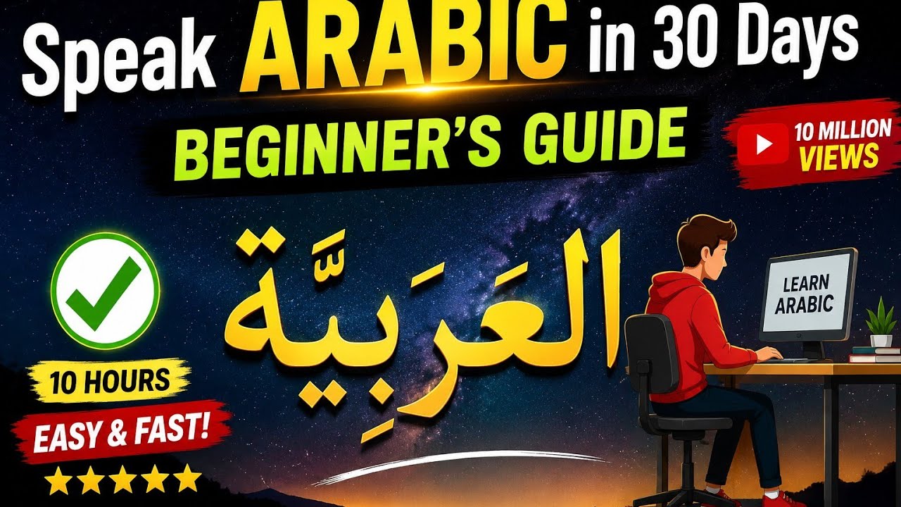 Learn Arabic while you Sleep (English - Arabic)| Easy Arabic Learning
