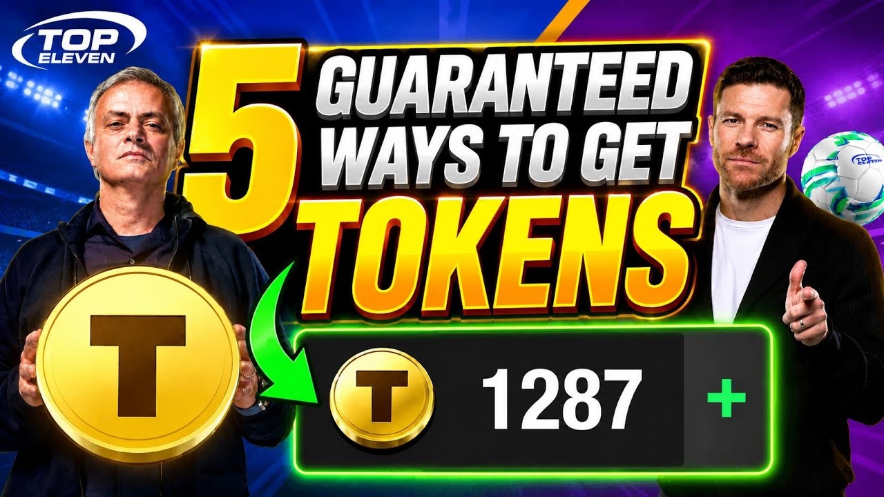 5 Guaranteed ways to get Tokens in Top Eleven 2026