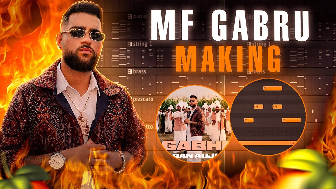 Mf Gabhru! - Karan Aujla (Music Breakdown) | Fl Studio(Hindi)| How to Make Punjabi Song In Fl Studio