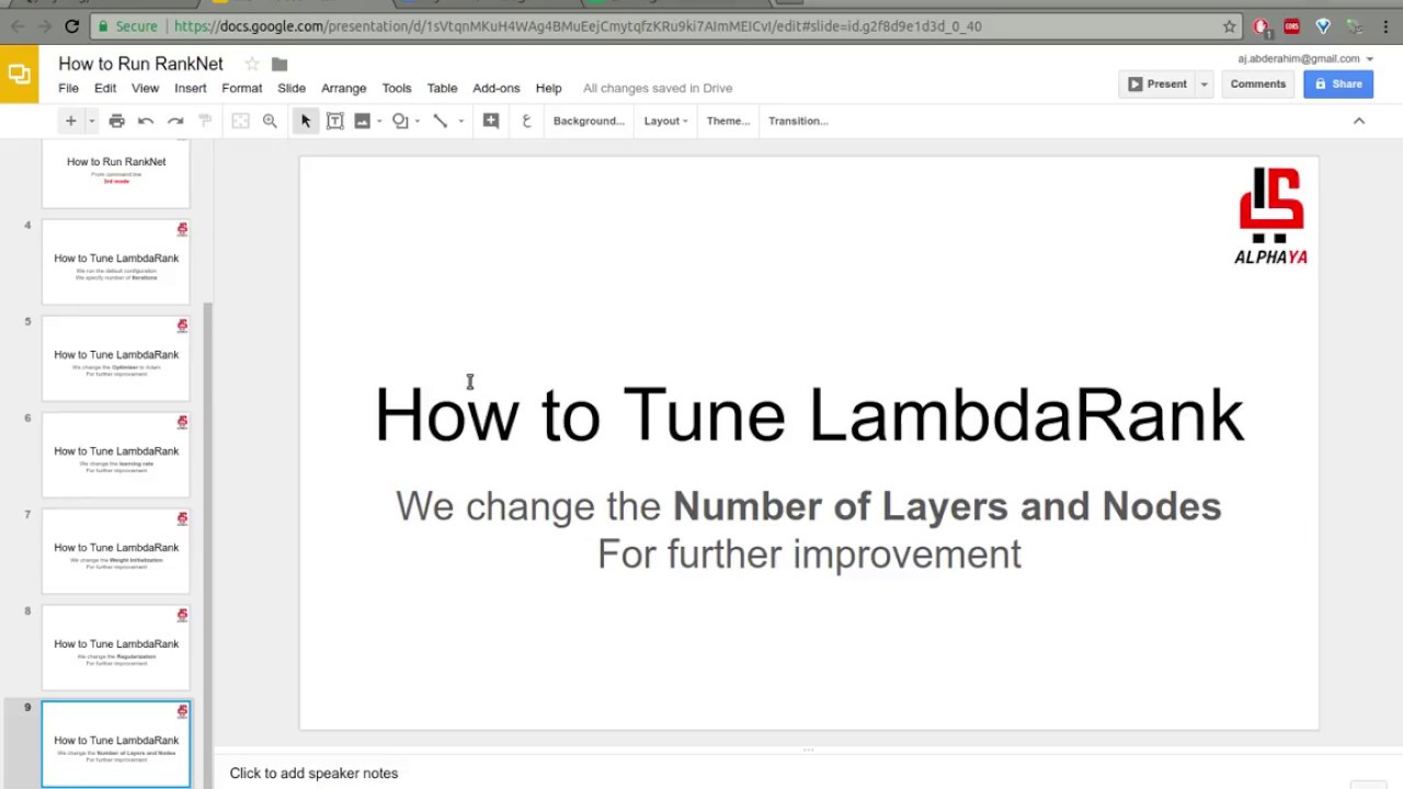 5 tune layers node   (LambdaRank)