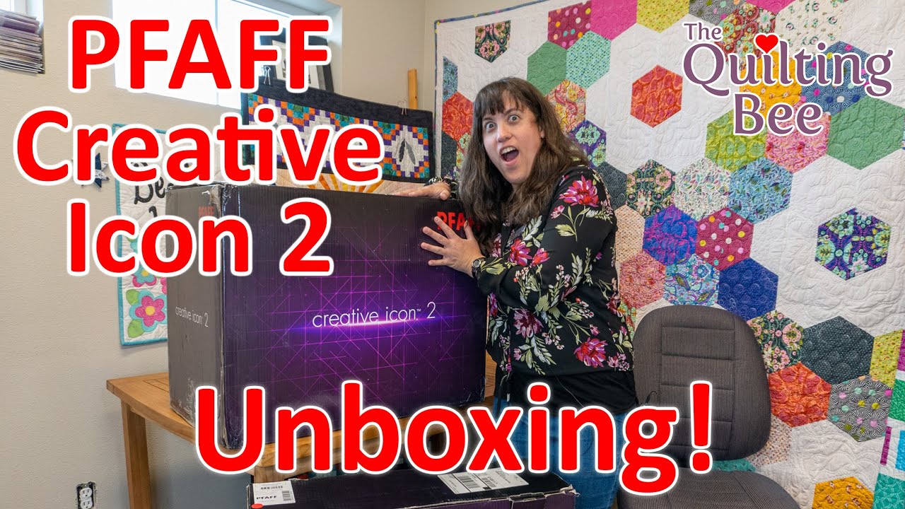 PFAFF Creative Icon 2 Unboxing with Grace