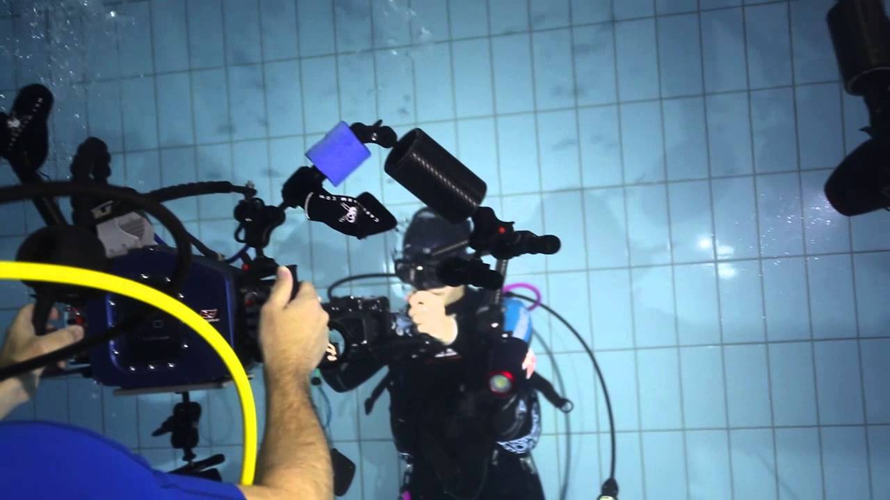 prova attrezzature easydive in piscina