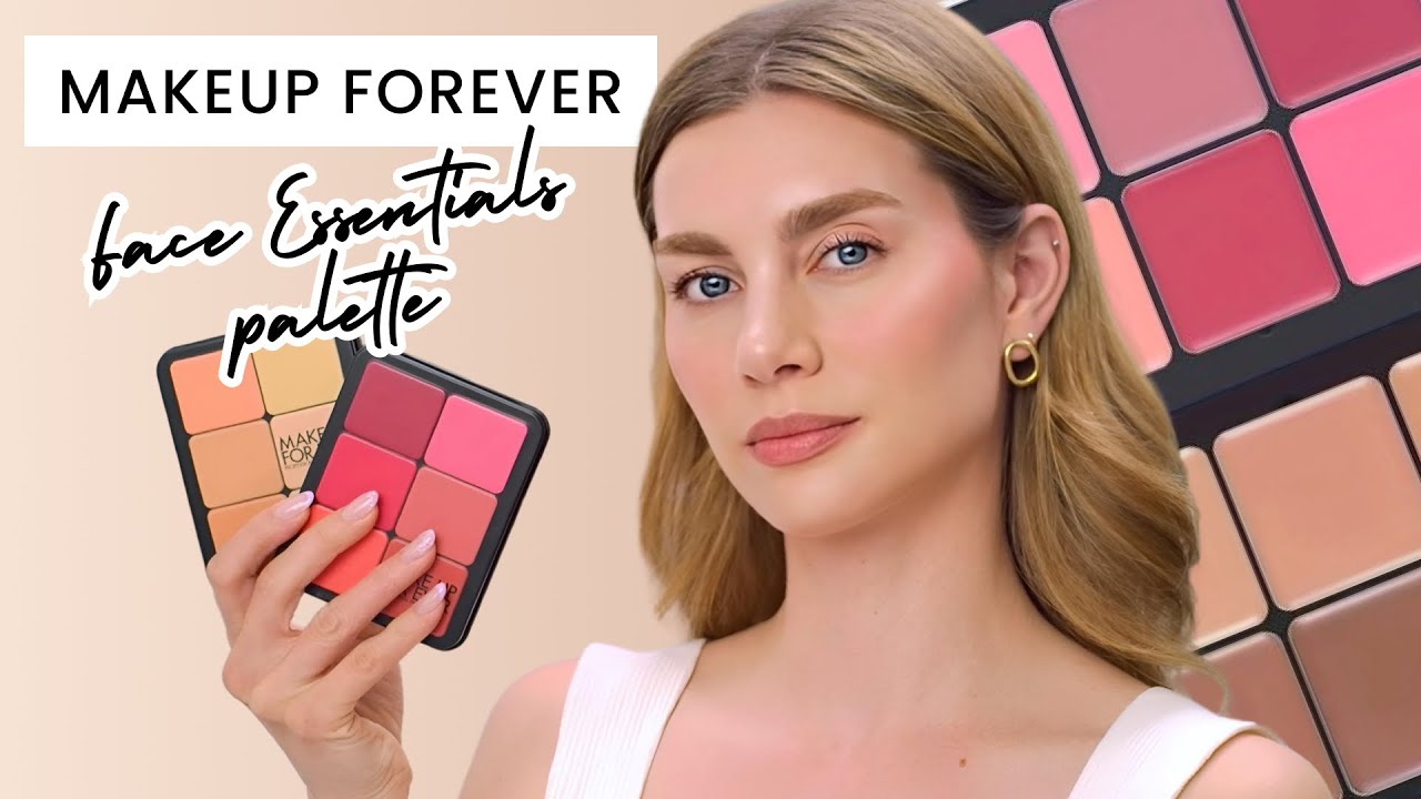 Nouvelle Face Essentials palette de Makeup Forever: Revue et Tutoriel