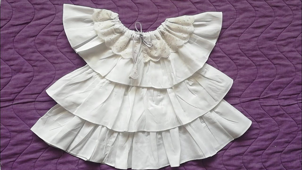 Baby Frock Cutting Tutorial
