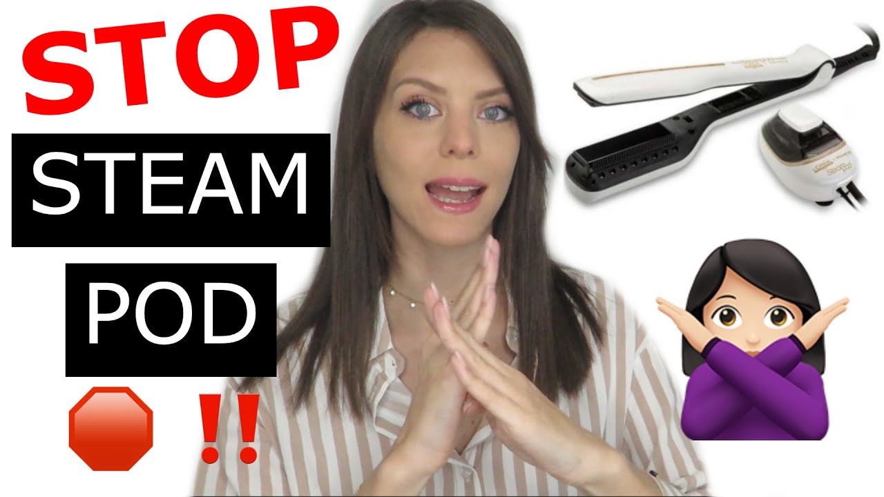 POURQUOI J'ARRETE D'UTILISER LE STEAMPOD ? 🙅🏻‍♀️ Le lisseur vapeur de L'Oréal 🛑❌