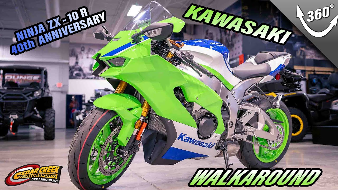 Walkaround | 2024 Kawasaki Ninja® ZX™-10R 40th Anniversary Edition ABS