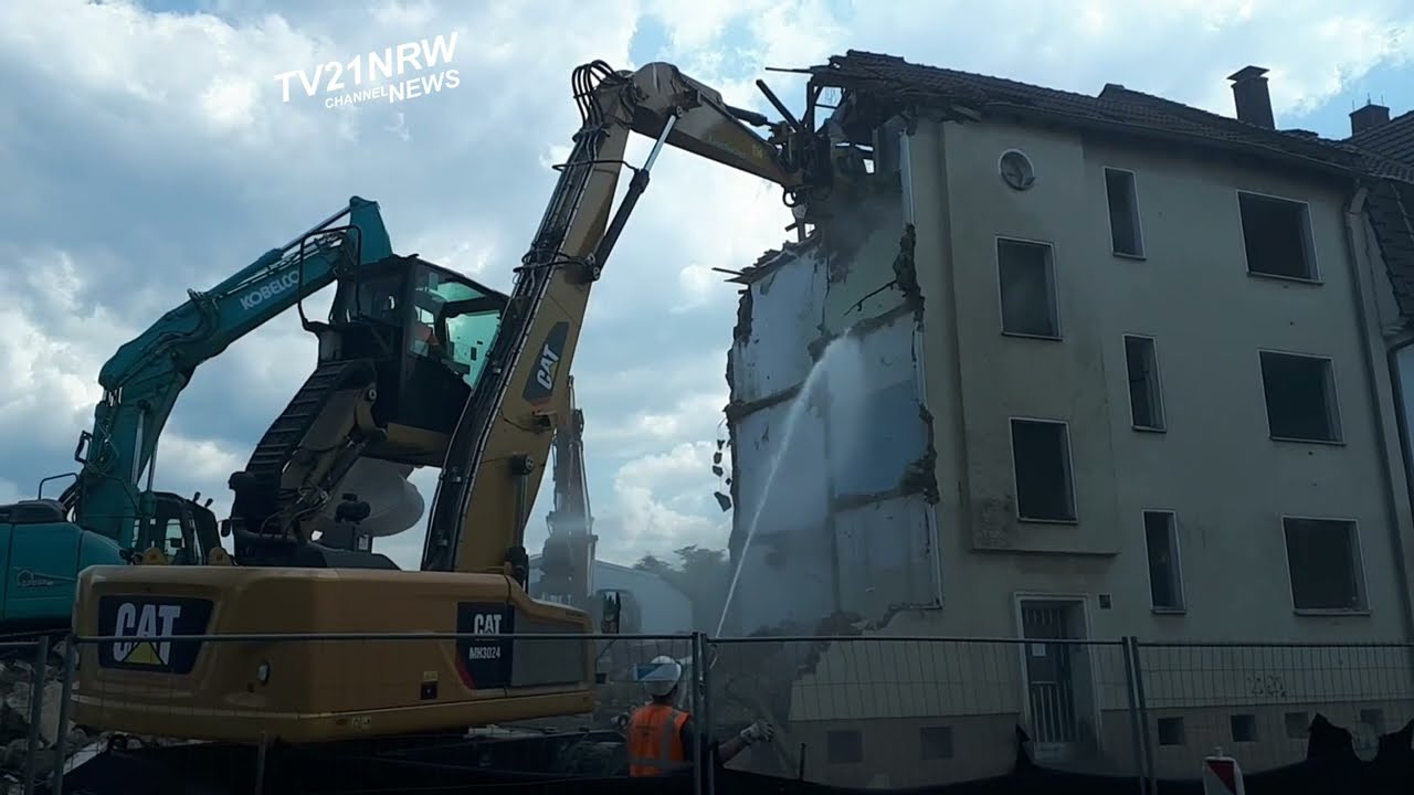 Wetter Wengern an der RUHR H&auml;user Abriss 15.6.2023