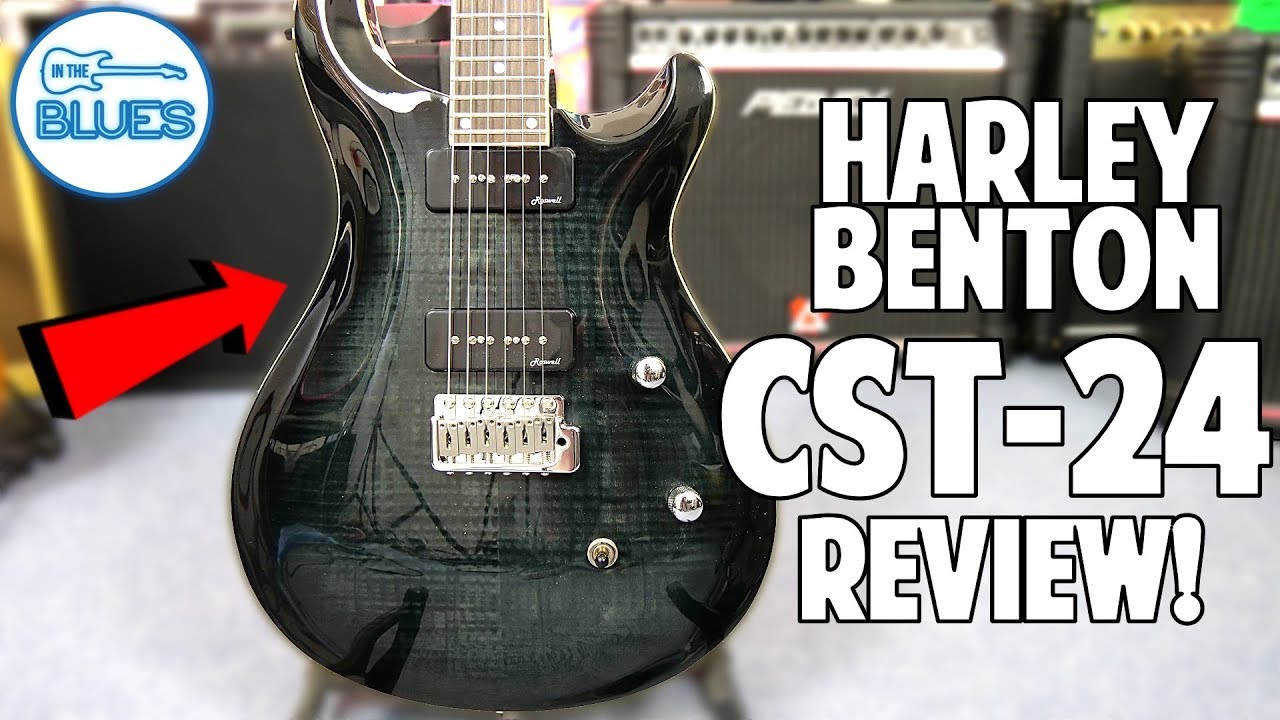 Harley Benton CST-24 Deluxe P90's Electric Guitar Review