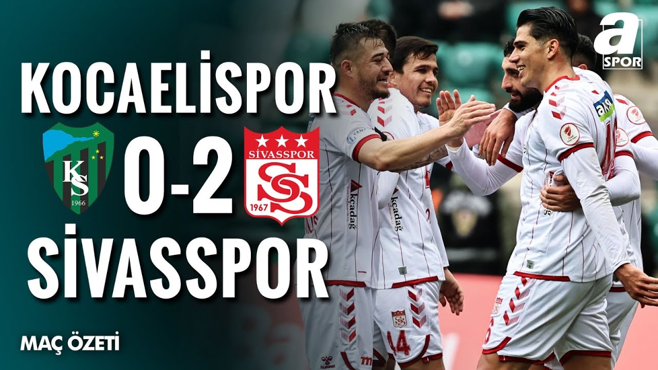 Kocaelispor 0-2 Sivasspor MAÇ ÖZETİ | Ziraat Türkiye Kupası D Grubu | 04.02.2025